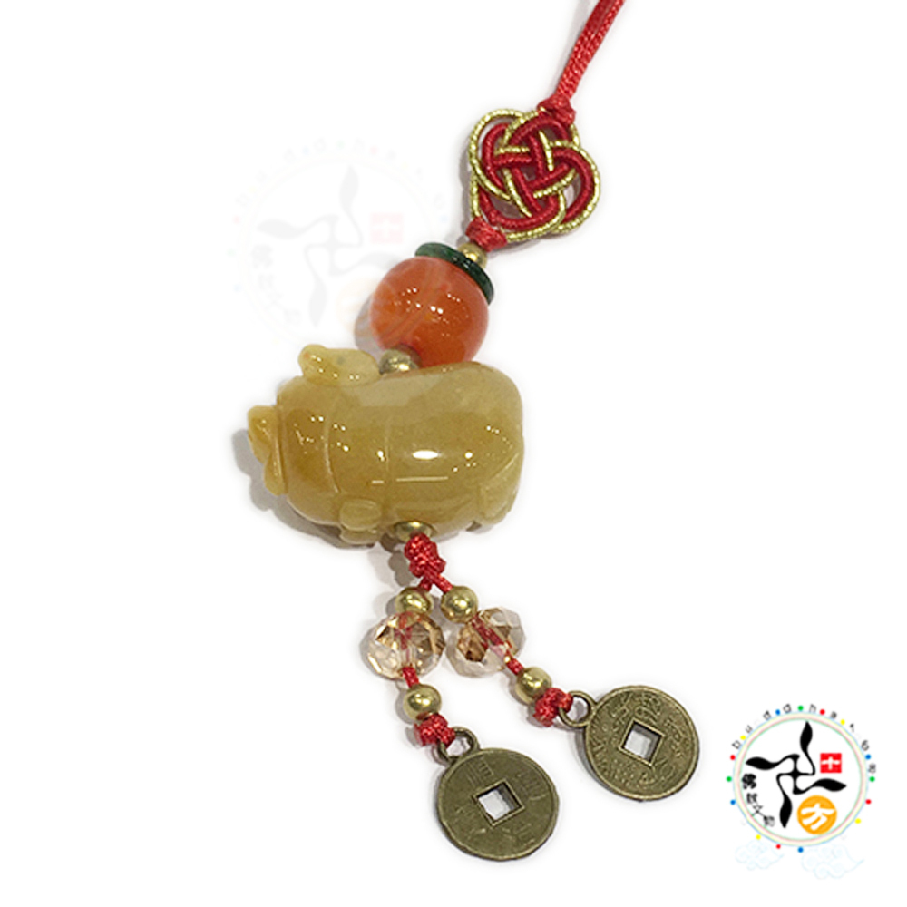 諸事吉祥萬事如意掛飾 12公分【十方】143690