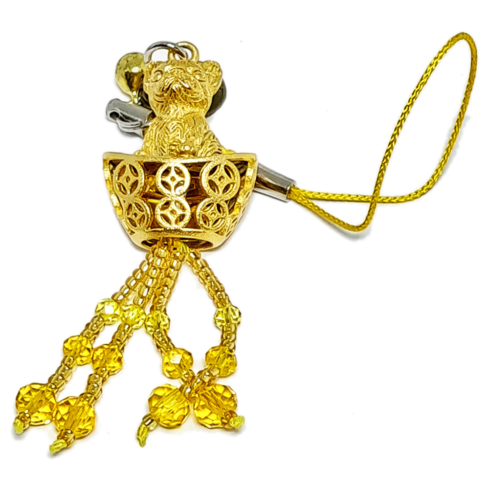 狗來富 金元寶 掛飾 15公分【十方】144686