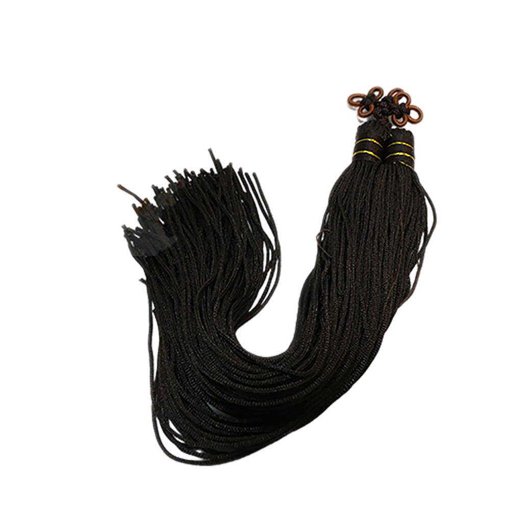 中國結花頭 流蘇 褐色 20 公分【十方】145944