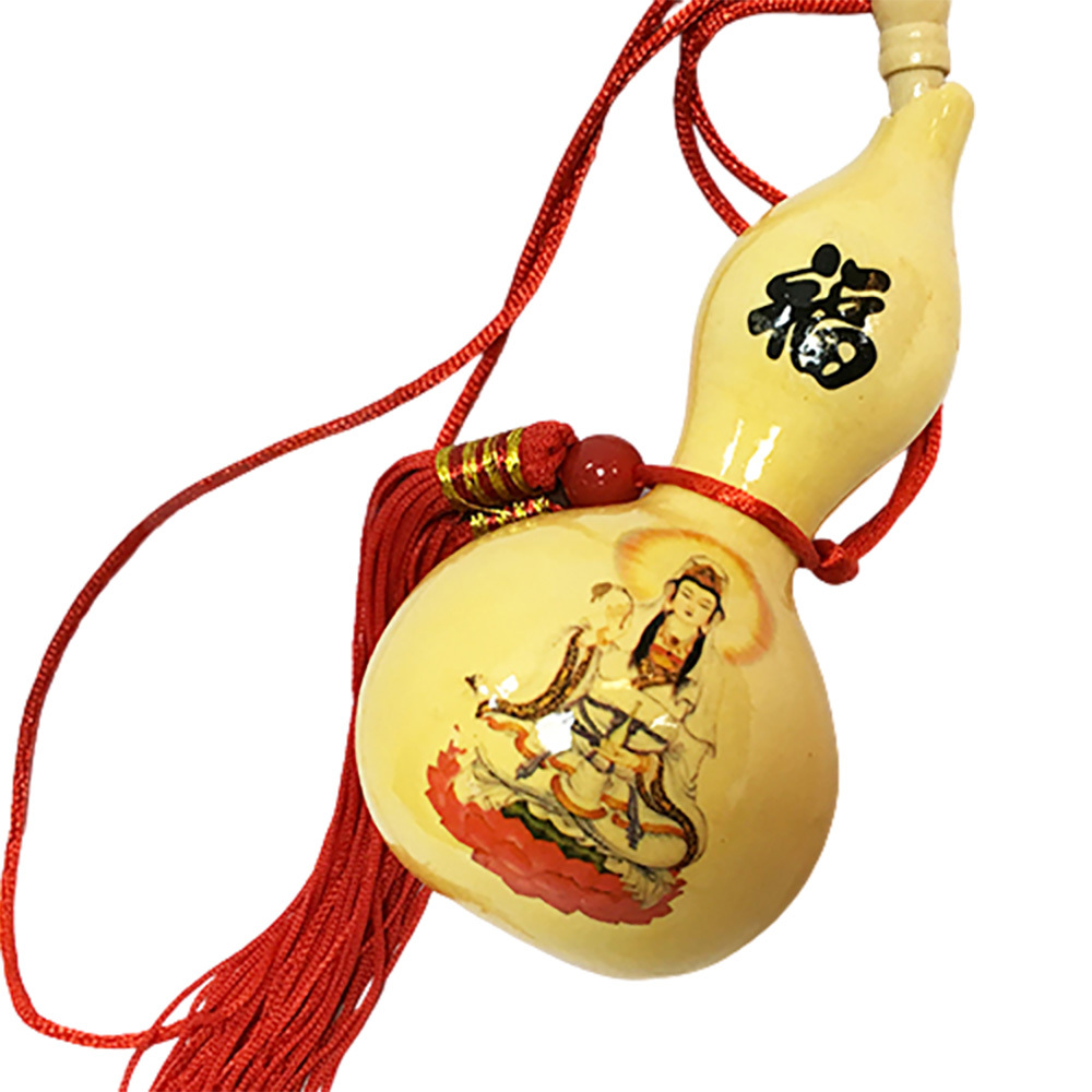 蓮花觀音菩薩 葫蘆 13 公分【十方】145935