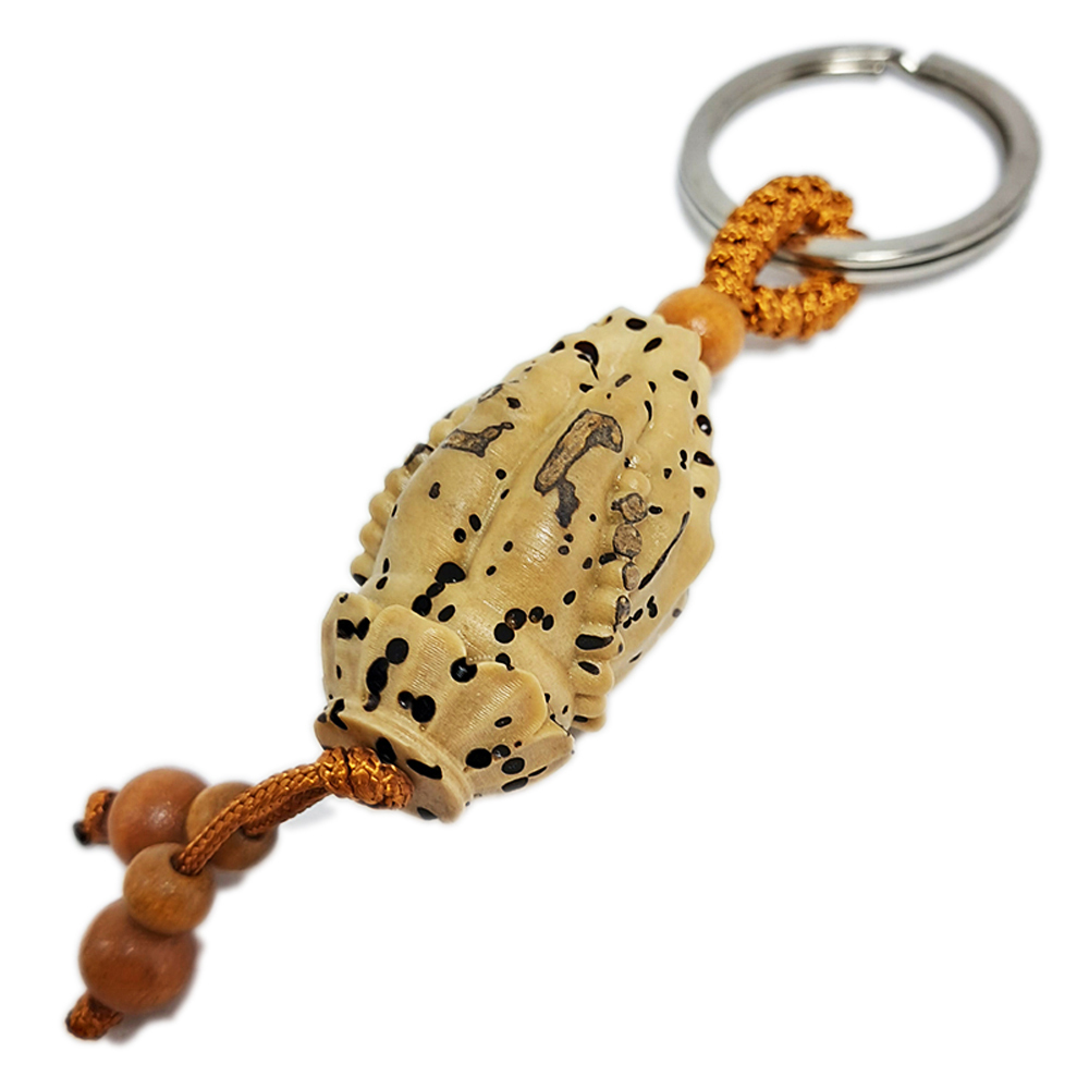 合掌佛手 菩提果 平安鎖圈 11.5 公分【十方】145259