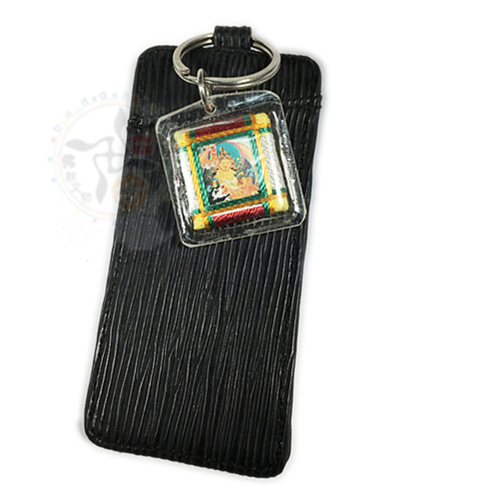 財寶天王&皮飾鑰匙圈15公分【十方】145848