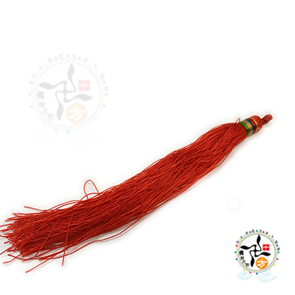流蘇 紅色  14.5 公分2個【十方】145950