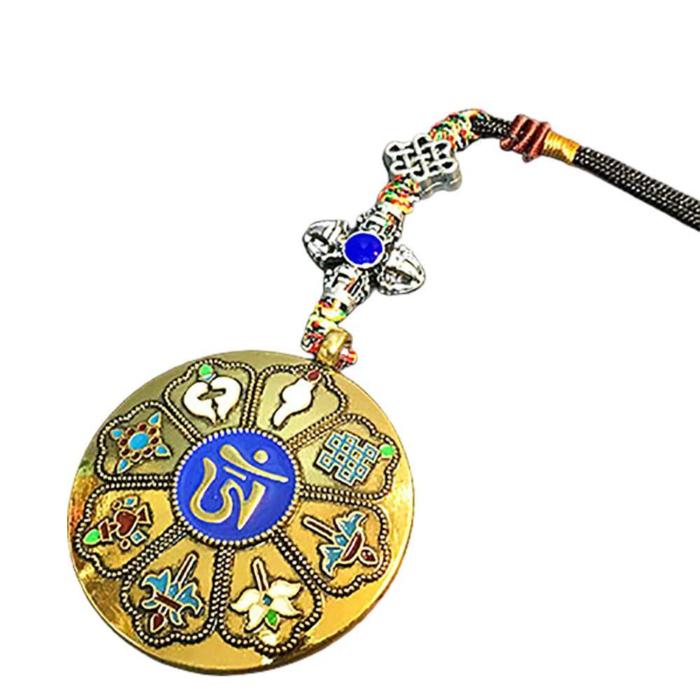 九宮八卦4.6公分&八吉祥&十字杵法寶掛飾【十方】146278