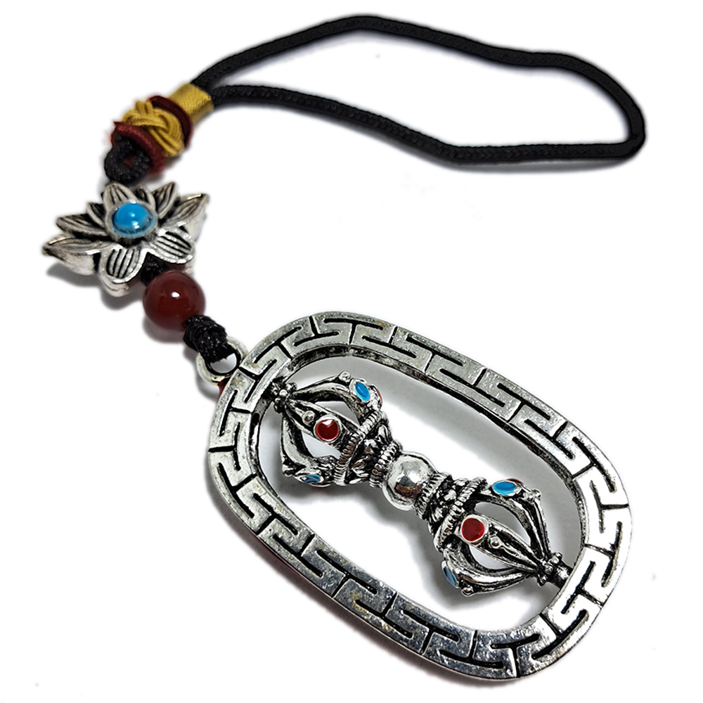 金剛杵 轉運 五色線掛飾 15.5 公分【十方】146211