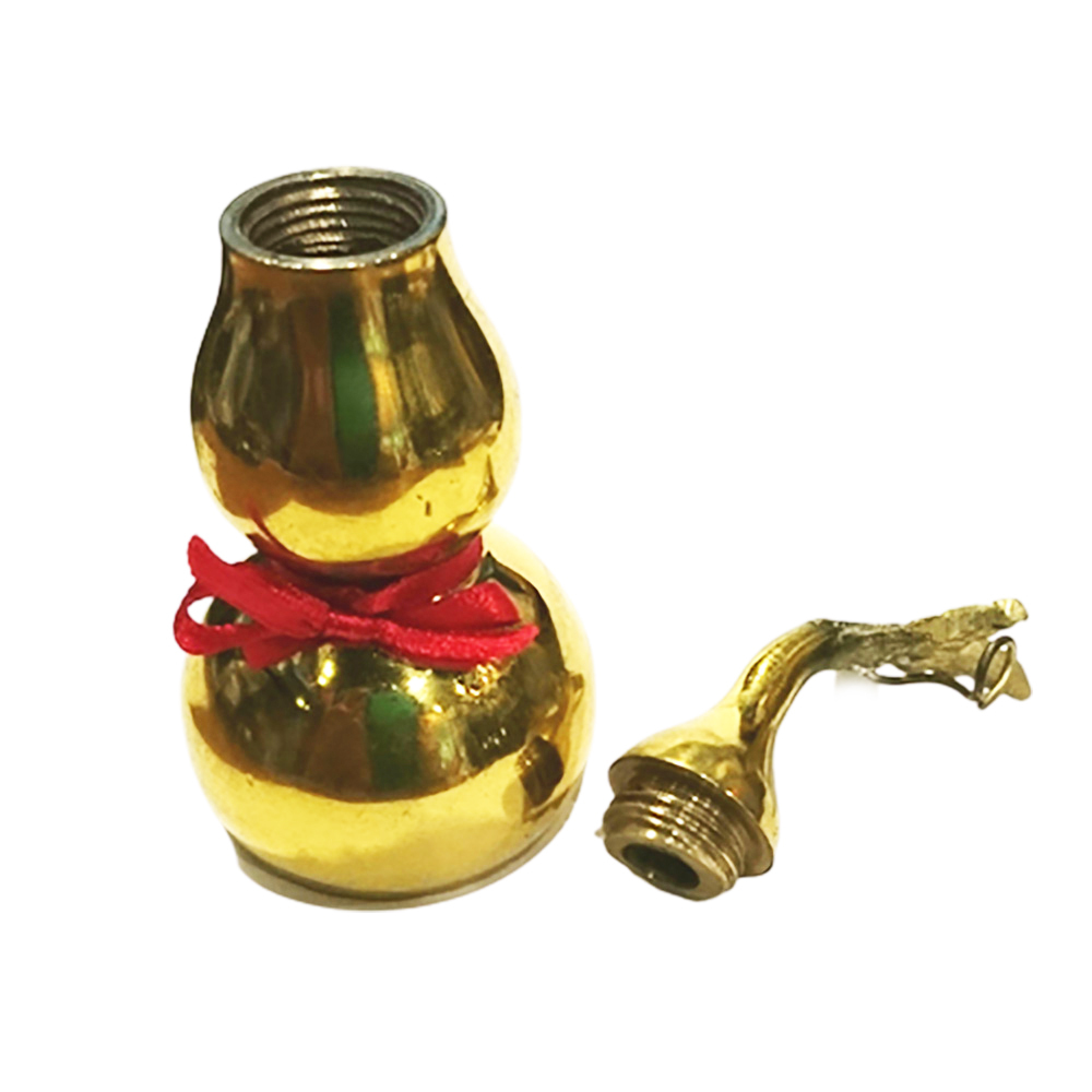 化煞納財 八卦 銅葫蘆 高9.5公分【十方】139738