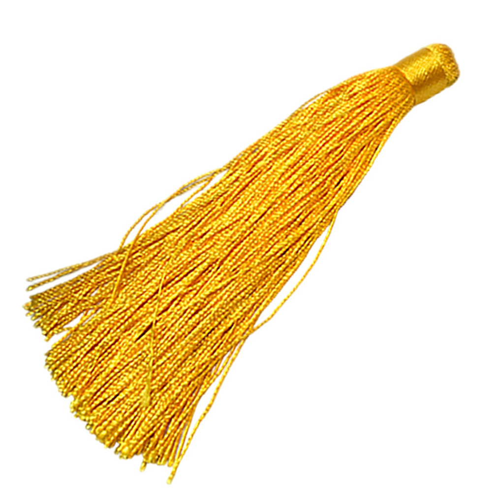 流蘇 黃色 13.5 公分2個【十方】145952