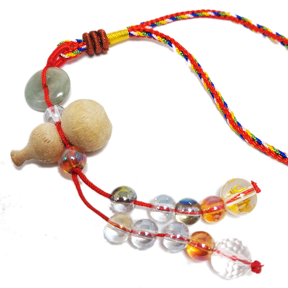 葫蘆沉香木五色線掛飾【十方】147437