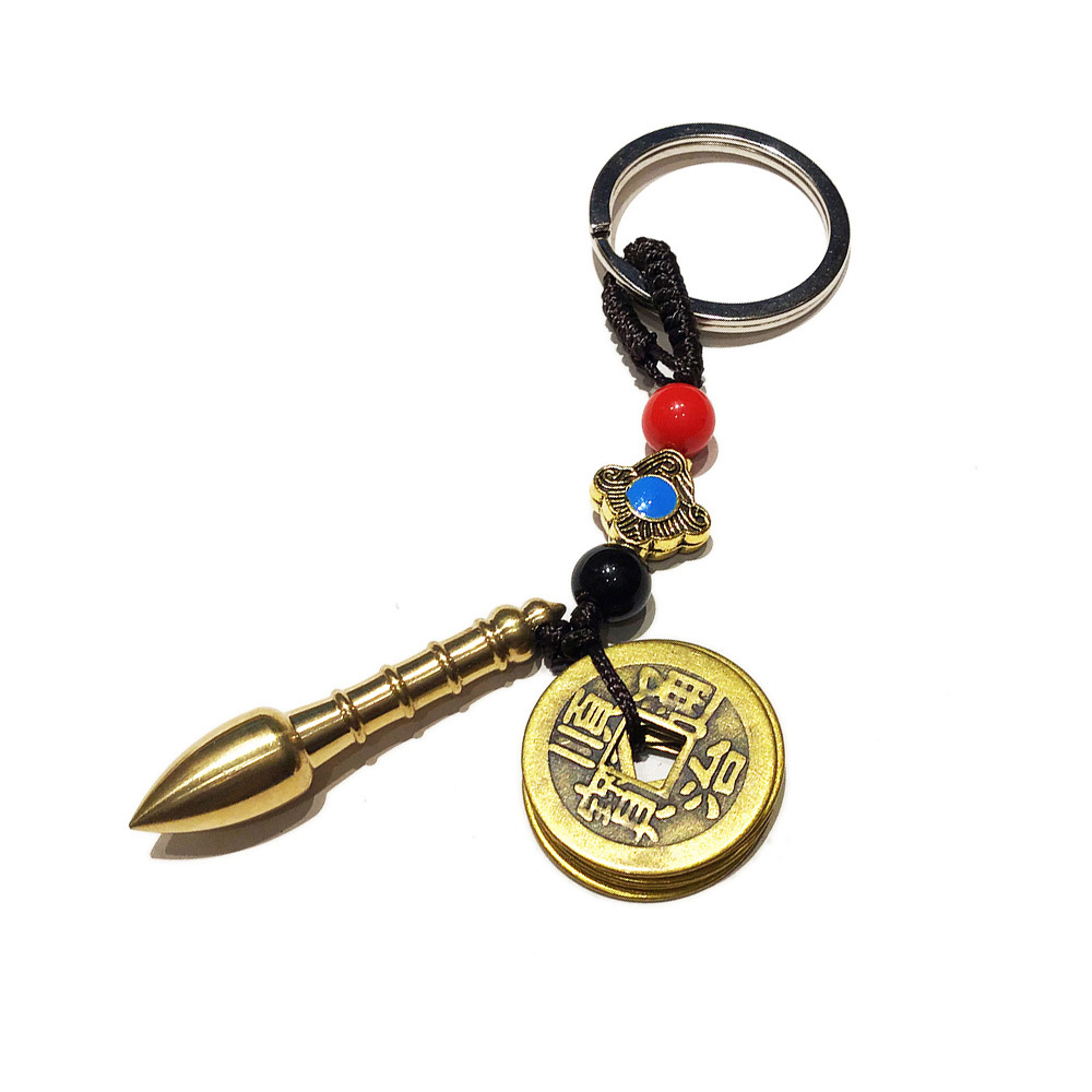 銅文昌筆+五帝錢鎖圈【十方】149903