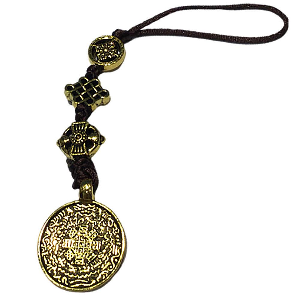 九宮八卦&八吉祥 金色2.2公分 法寶掛飾【十方】149651