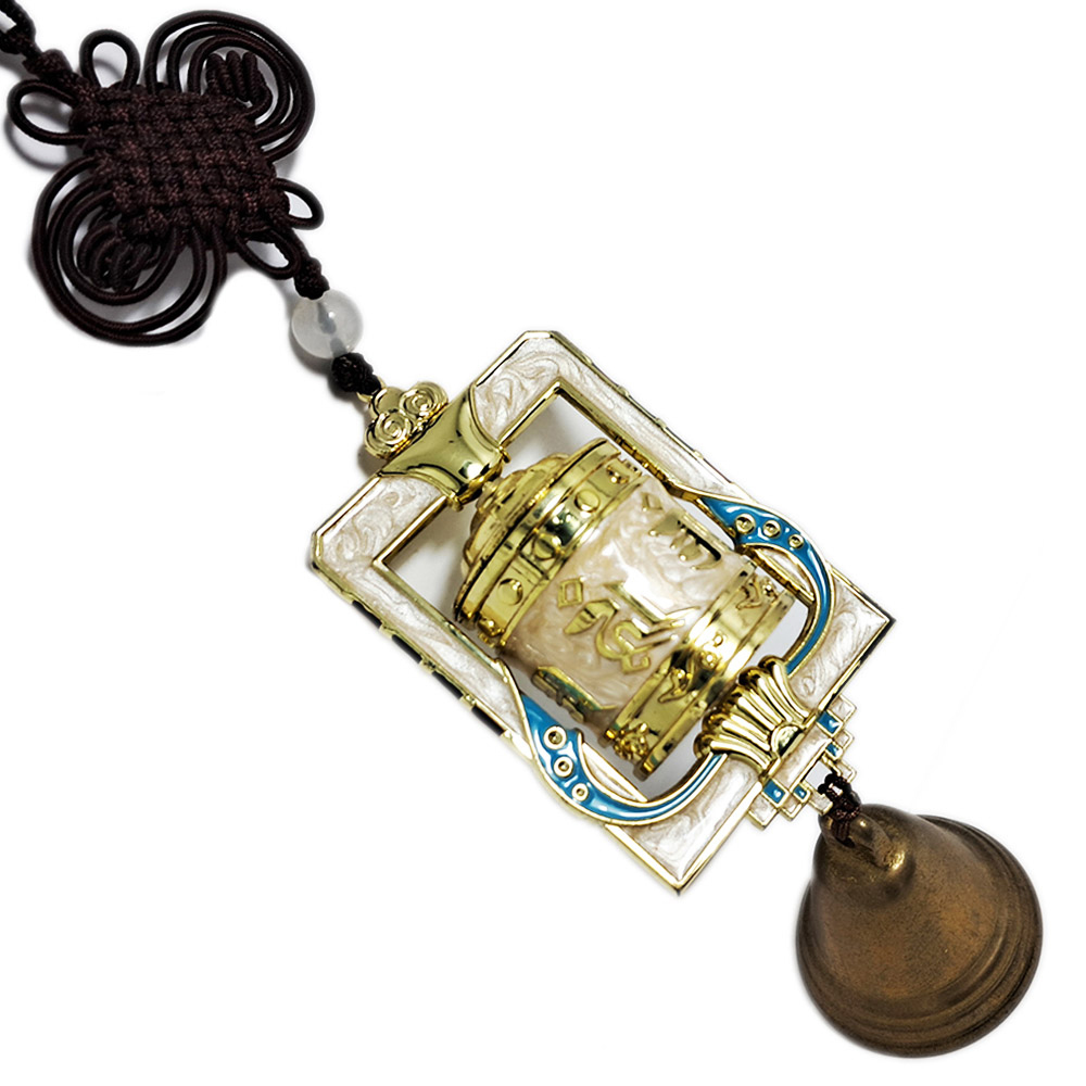 轉經輪+銅鈴掛飾【十方】150322