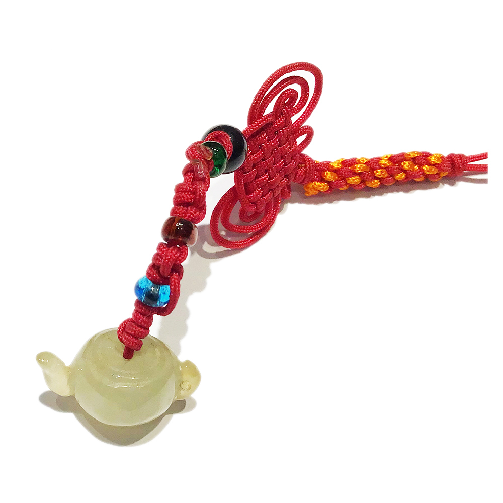 玉茶壺吊飾【十方】151064