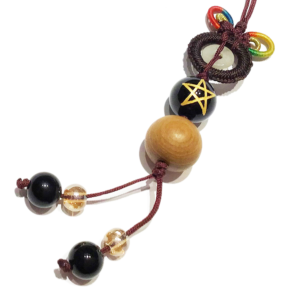 大衛星+肖楠木法寶吊飾【十方】150835