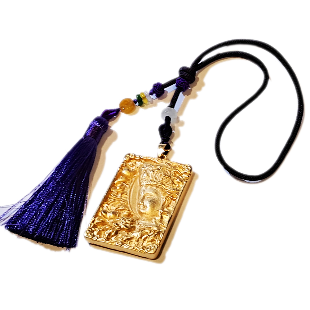 觀自在菩薩 紫色掛飾【十方】151274