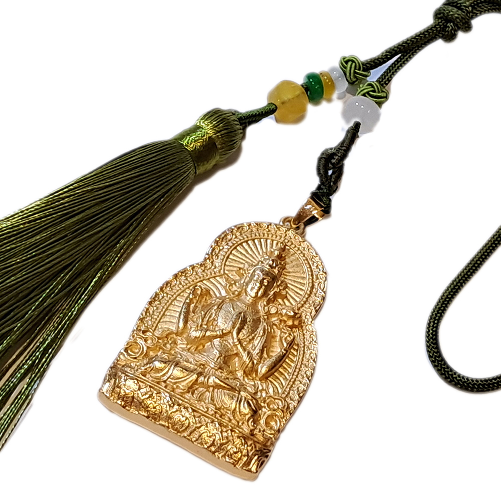 四臂觀音 沙金掛飾【十方】151275