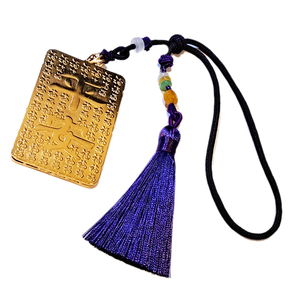 天上聖母媽祖深紫掛飾【十方】151257