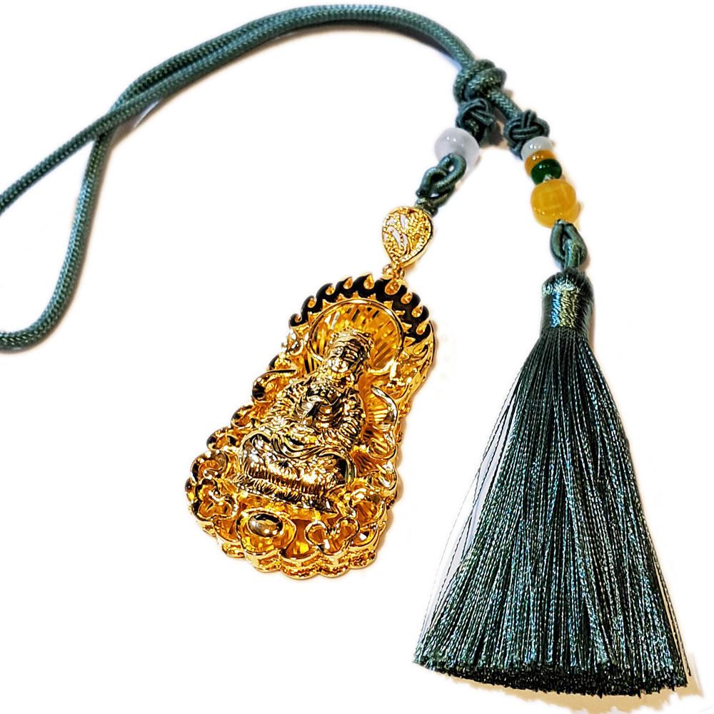 觀世音菩薩 沙金掛飾【十方】151278