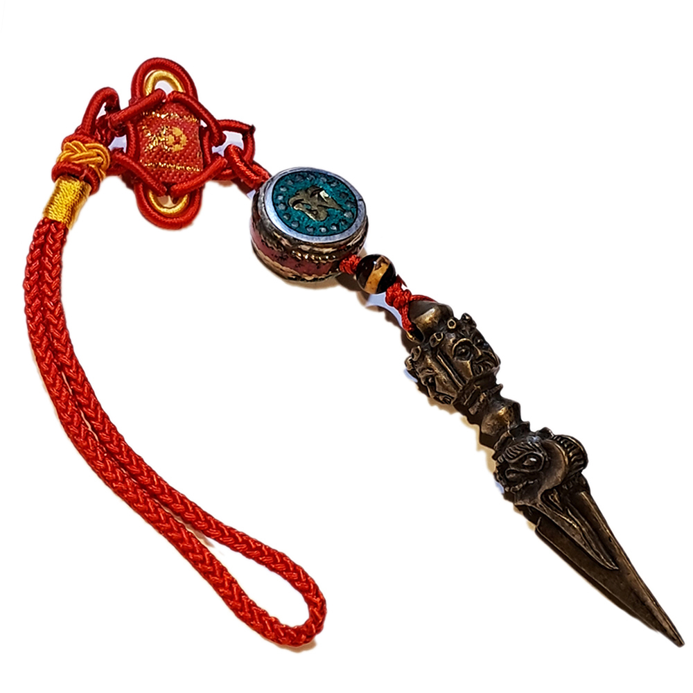 普巴杵{銅}吉祥掛飾【十方】151708