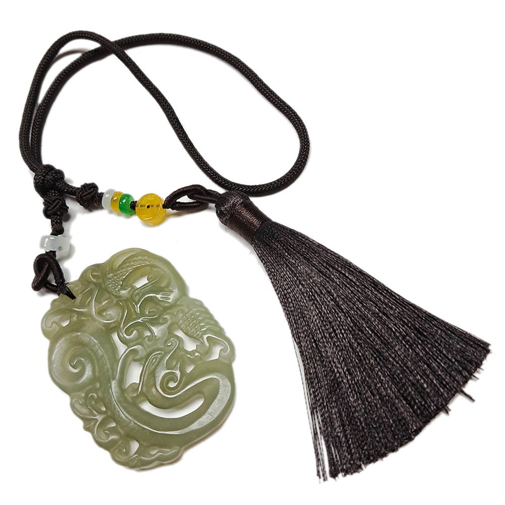 龍鳳{古玉}掛飾【十方】151760