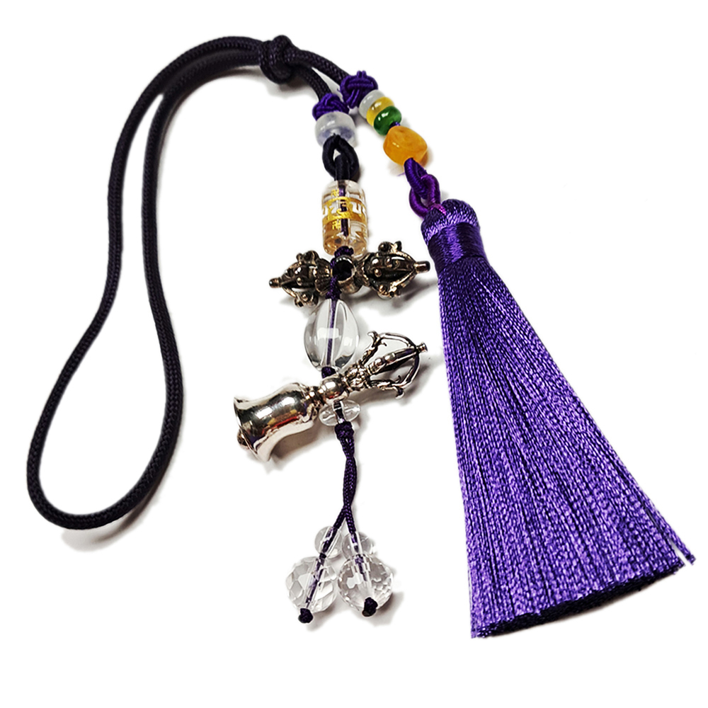 金剛鈴杵{純銀}法寶掛飾【十方】151764