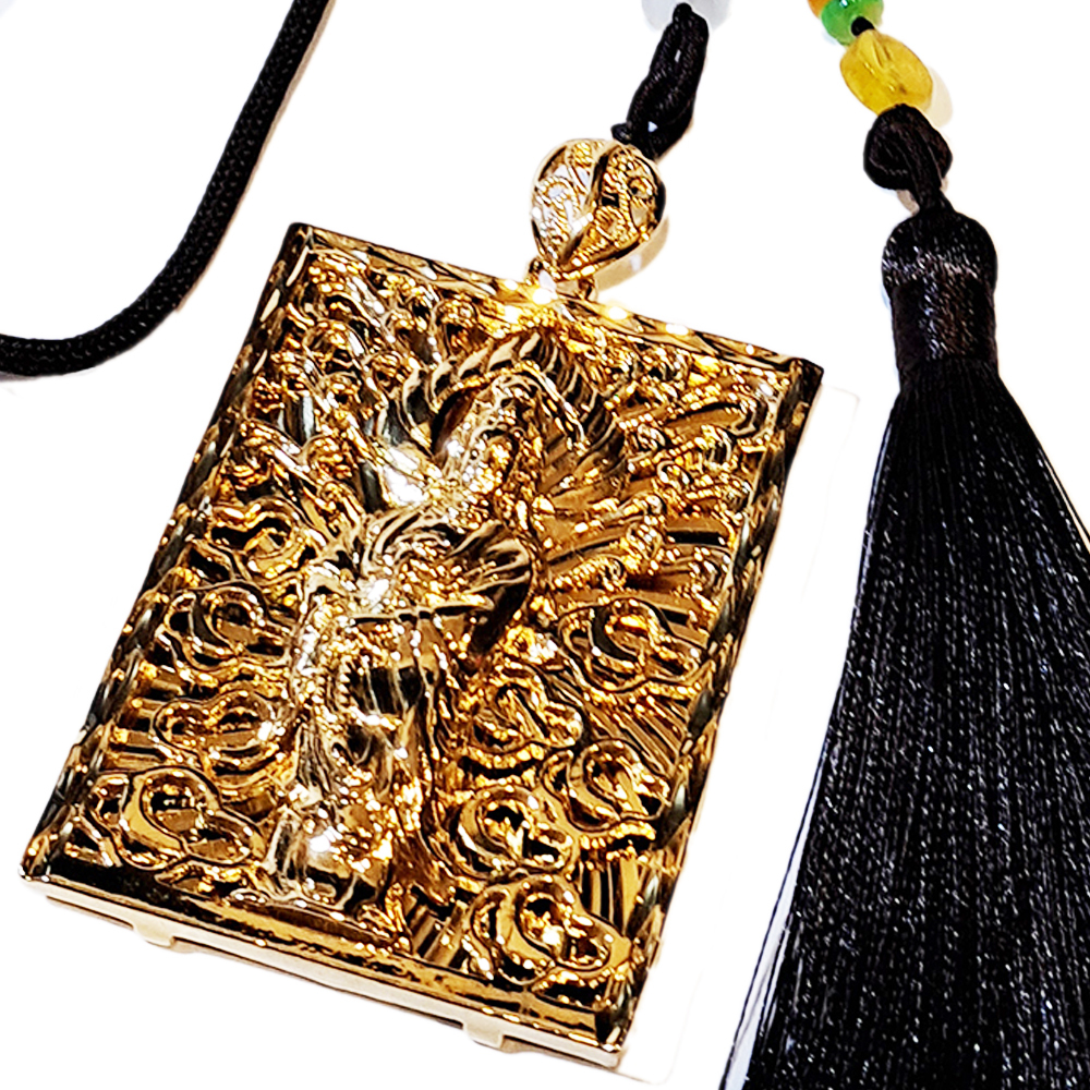 白衣觀音 沙金掛飾【十方】151286