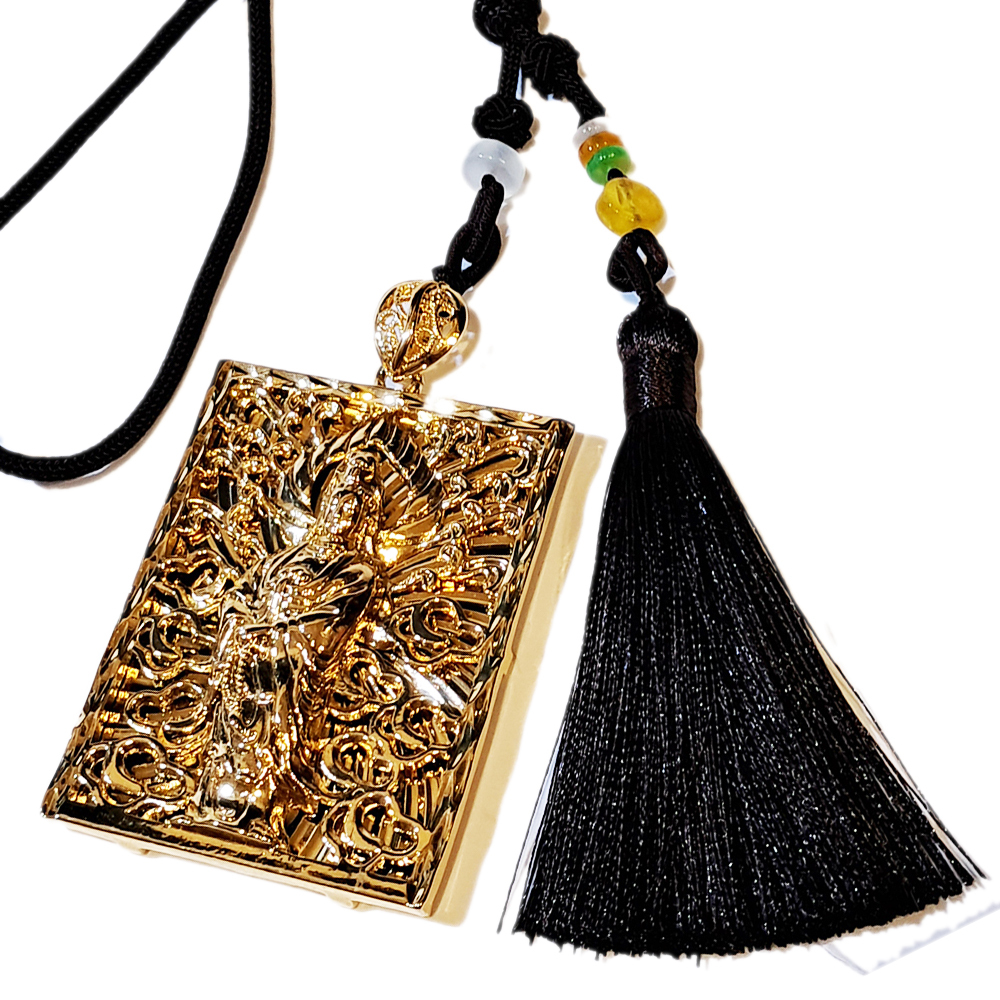 白衣觀音 沙金掛飾【十方】151286