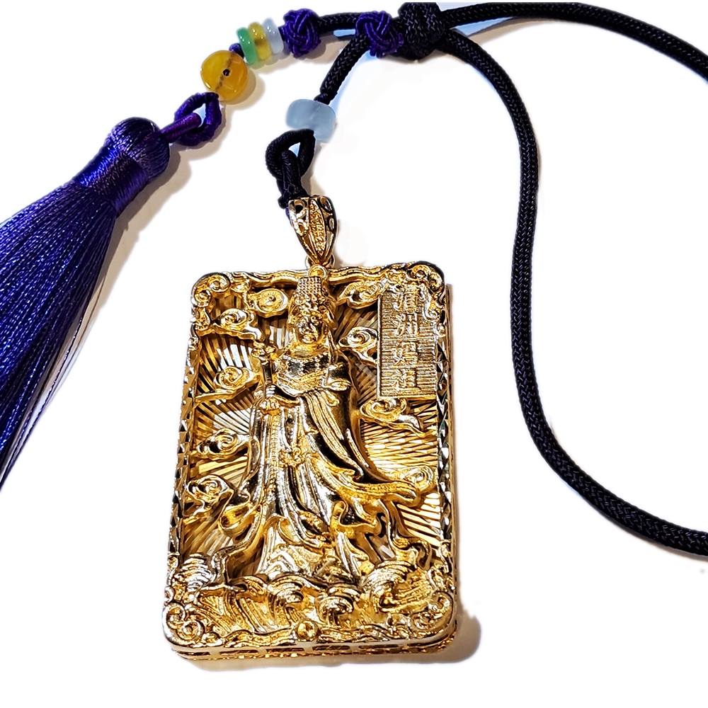 天上聖母媽祖 沙金掛飾【十方】151315