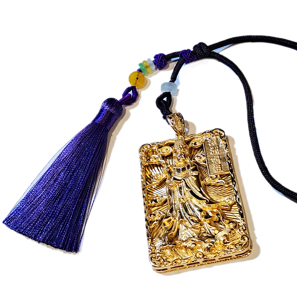 天上聖母媽祖 沙金掛飾【十方】151315