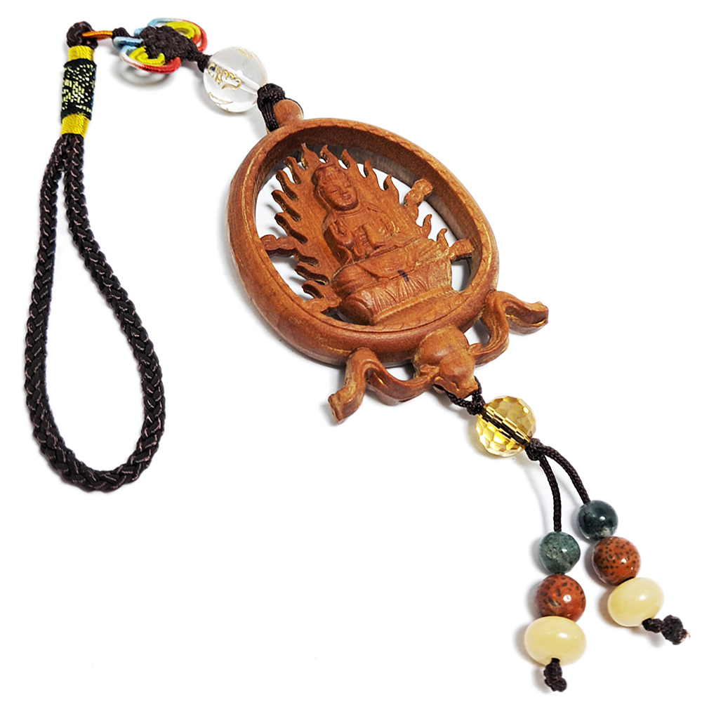 佛陀&觀音菩薩{檀香}掛飾【十方】151980