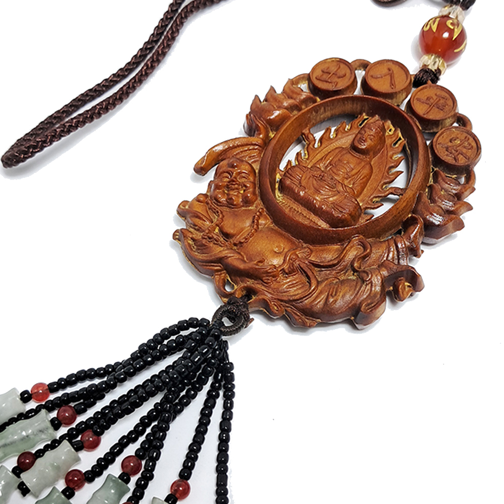 佛&觀音菩薩&彌勒佛{檀香}掛飾【十方】151984