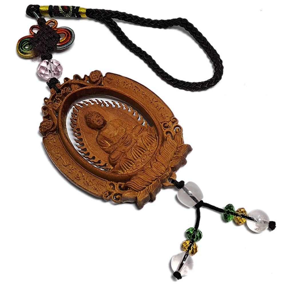 佛&觀音{檀香} 木雕掛飾【十方】151987