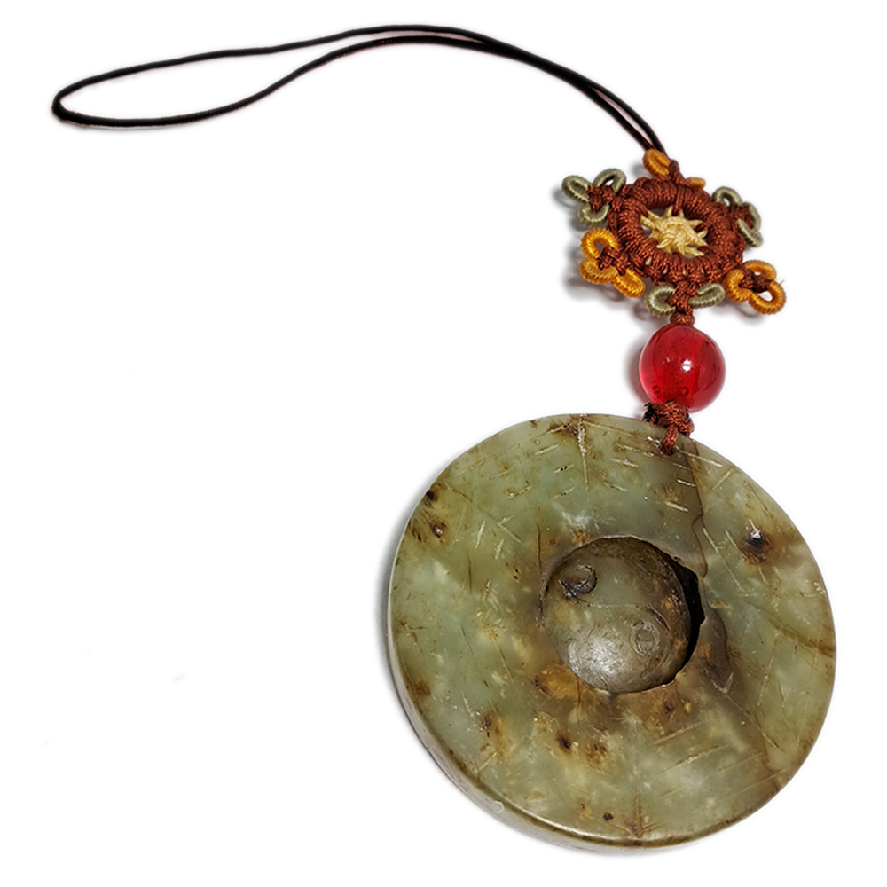 吉祥八卦古玉掛飾【十方】152055