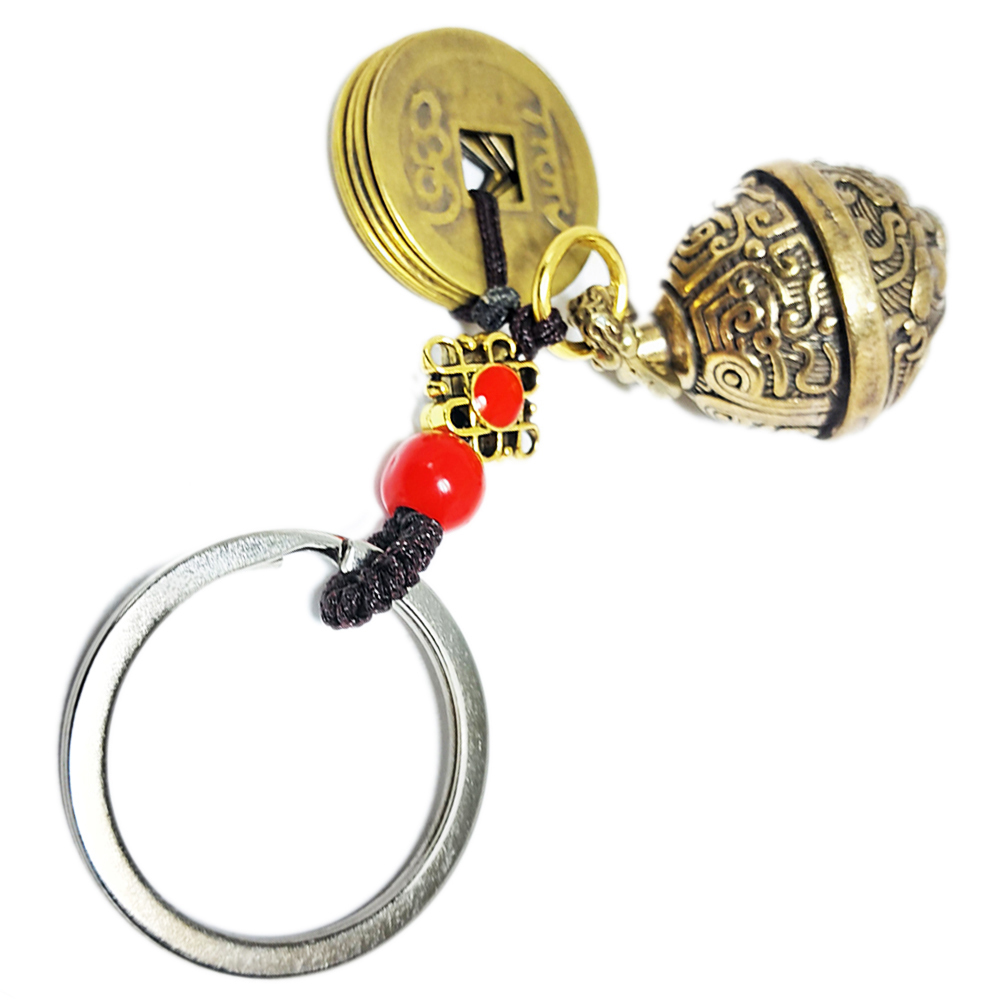 五帝錢&銅鈴鎖圈【十方】152039