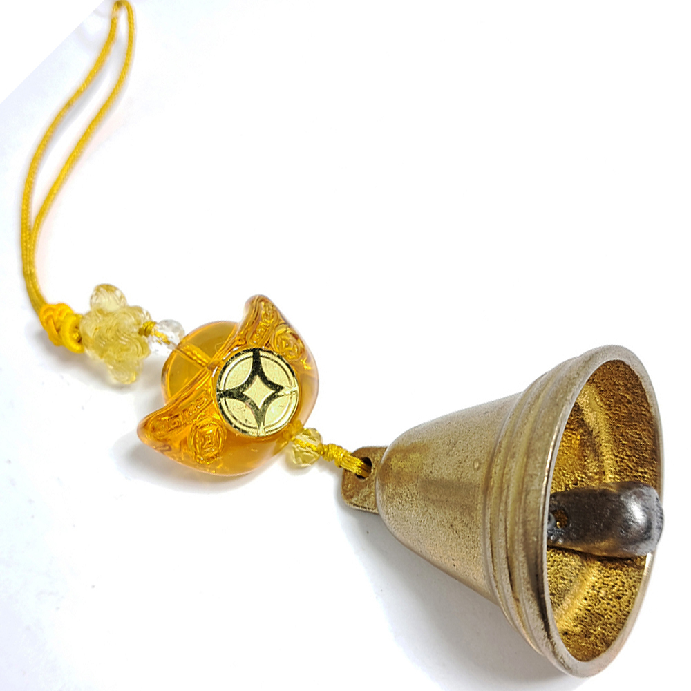 元寶{琉璃}銅鈴掛飾【十方】152179