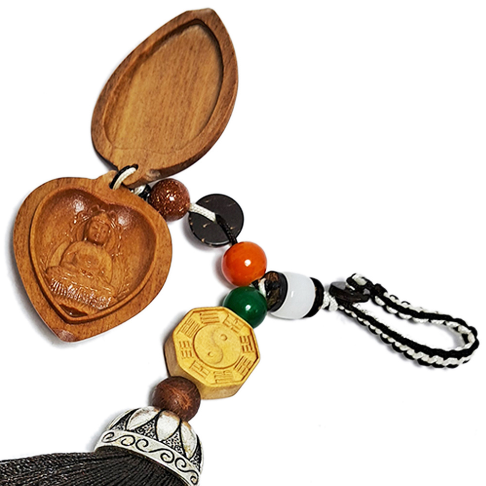 阿彌陀佛{檀香木}掛飾【十方】152216