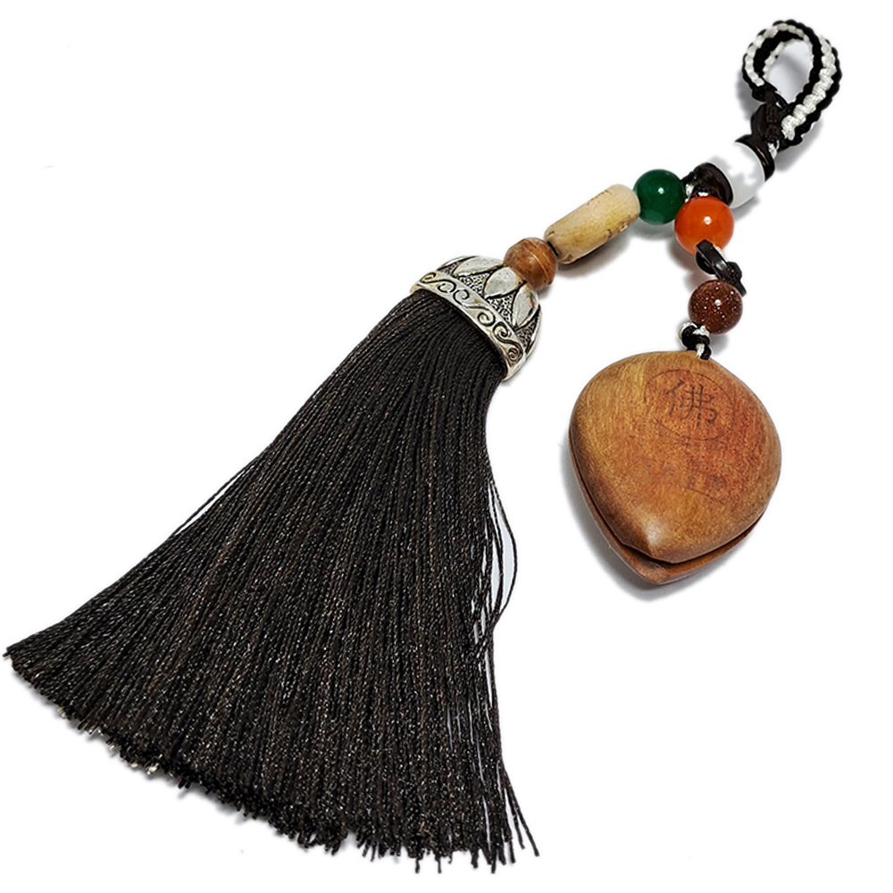 虛空藏如來{檀香木}掛飾【十方】152209