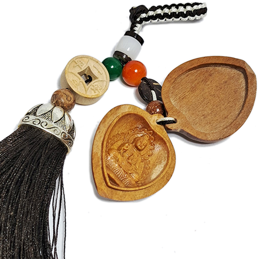 觀音菩薩{檀香木} 掛飾【十方】152200