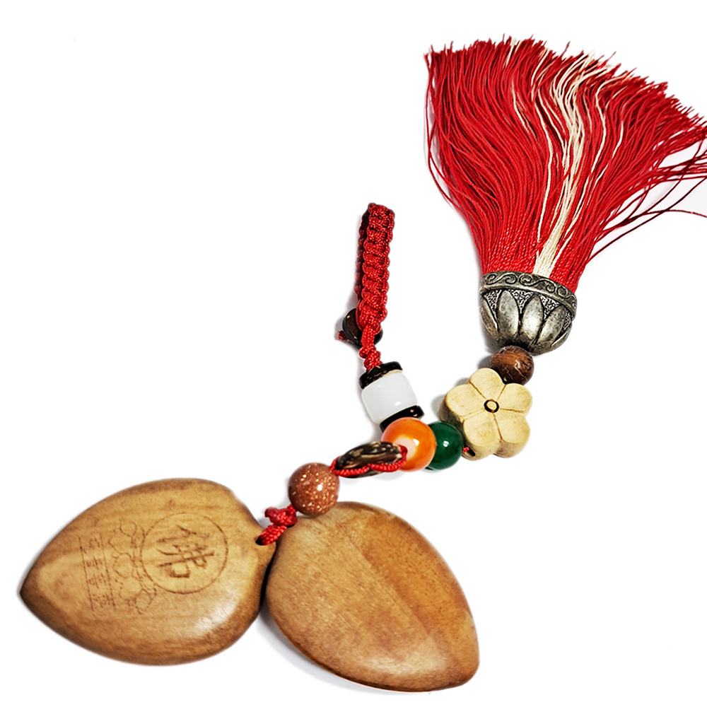 普賢菩薩{檀香木}掛飾【十方】152199