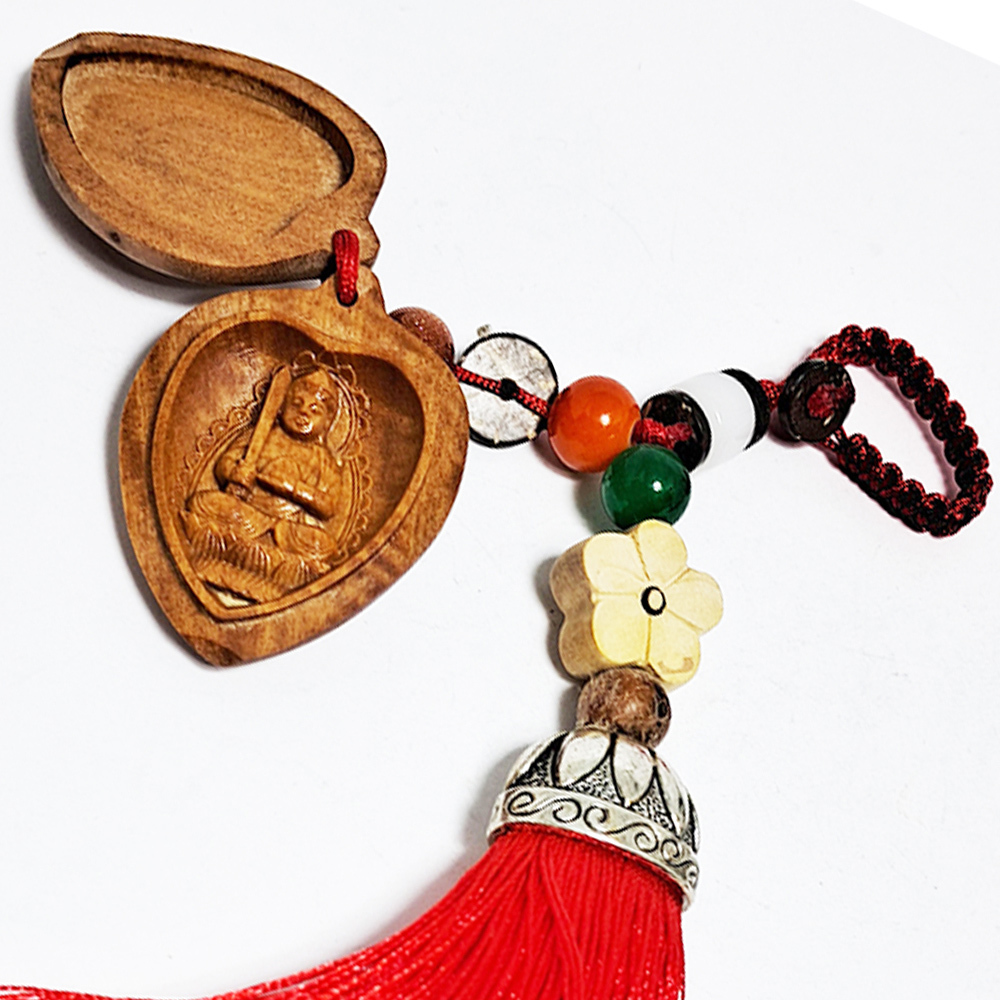 虛空藏如來{檀香木}掛飾【十方】152206