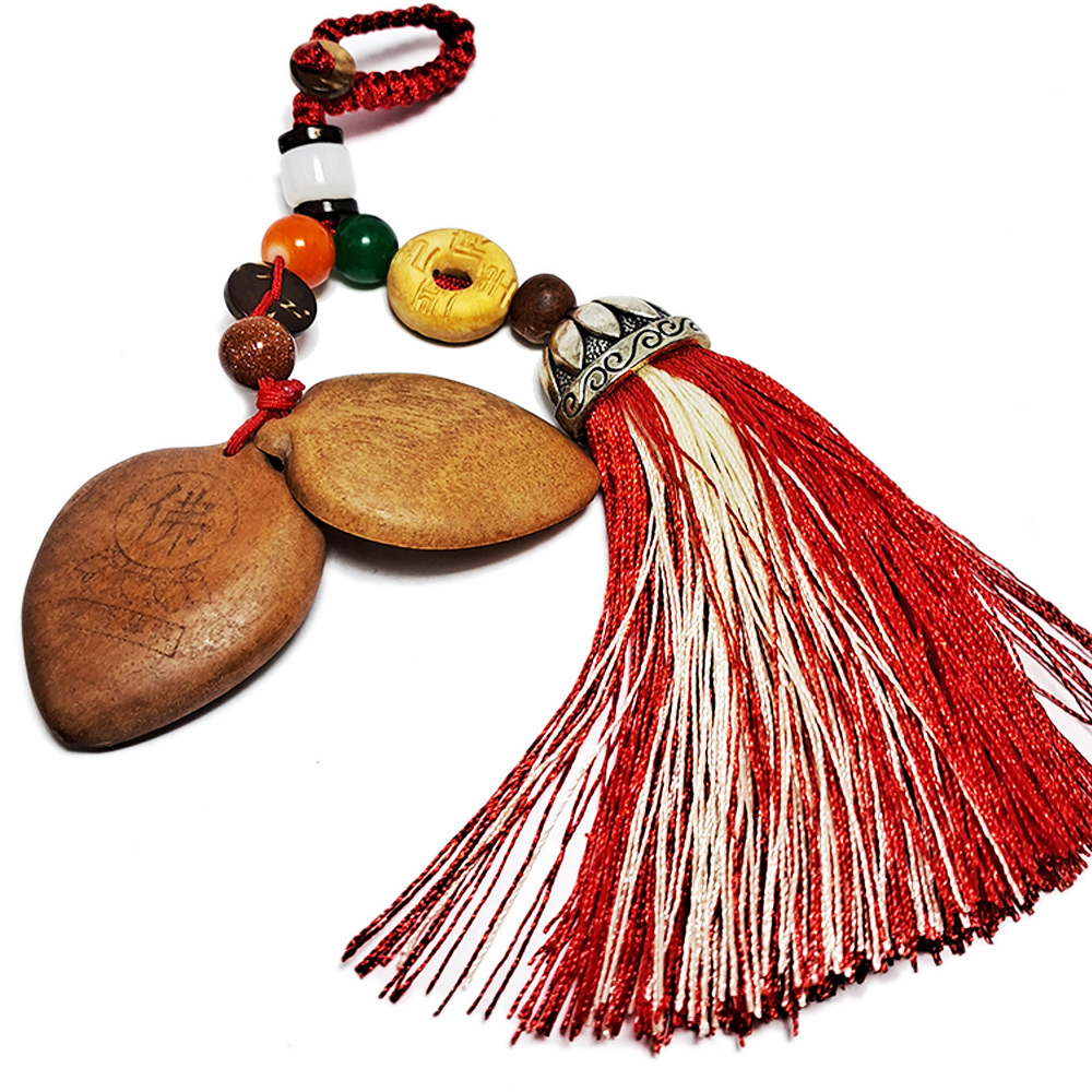 普賢菩薩{檀香木}掛飾【十方】152191