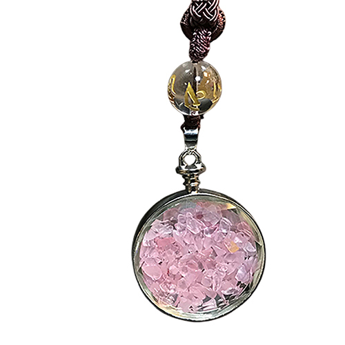 好人緣粉晶能量寶瓶掛飾【十方】146763