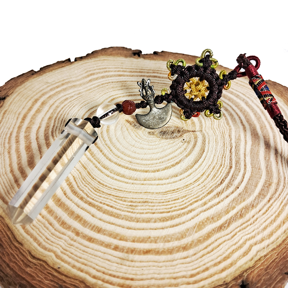 水晶柱&彎刀法寶掛飾【十方】152566