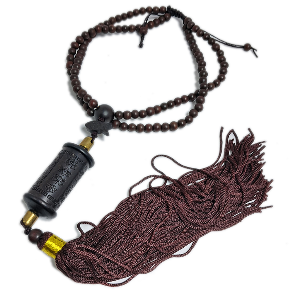 西方三聖{避邪木}念珠掛飾【十方】122167