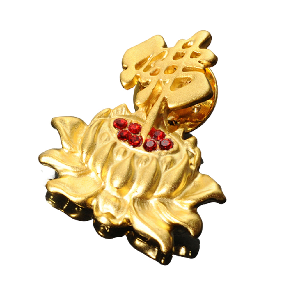 佛字蓮花胸章【十方】112379