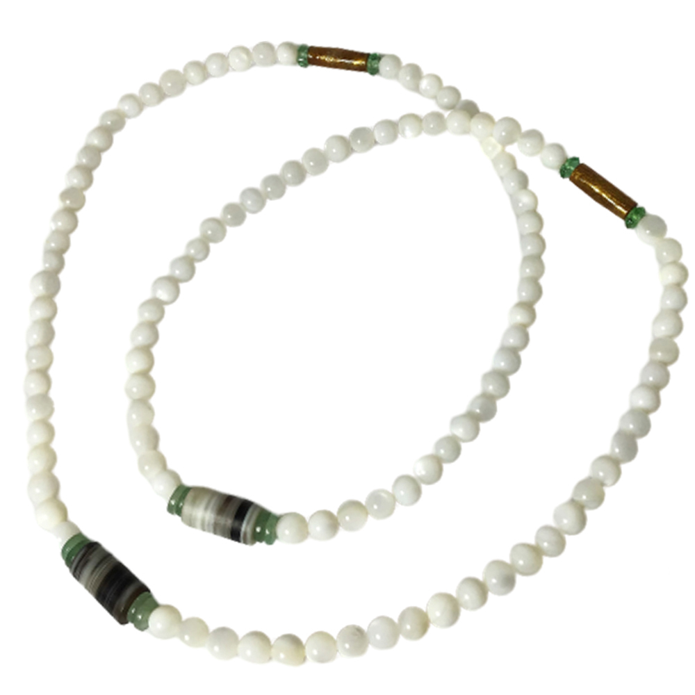 藥師珠&珍珠硨磲108念珠6mm【十方】122989