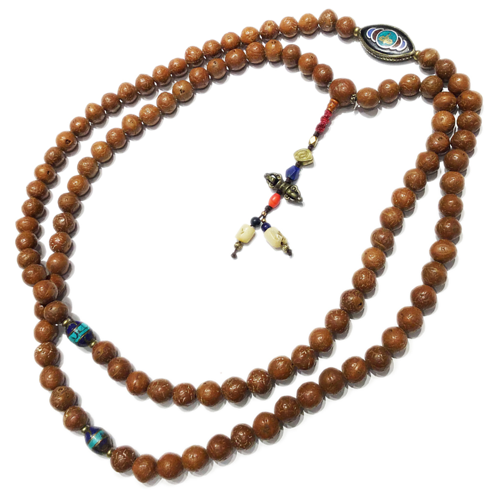 藏式銅珠&西藏鳳眼108念珠13mm【十方】124011