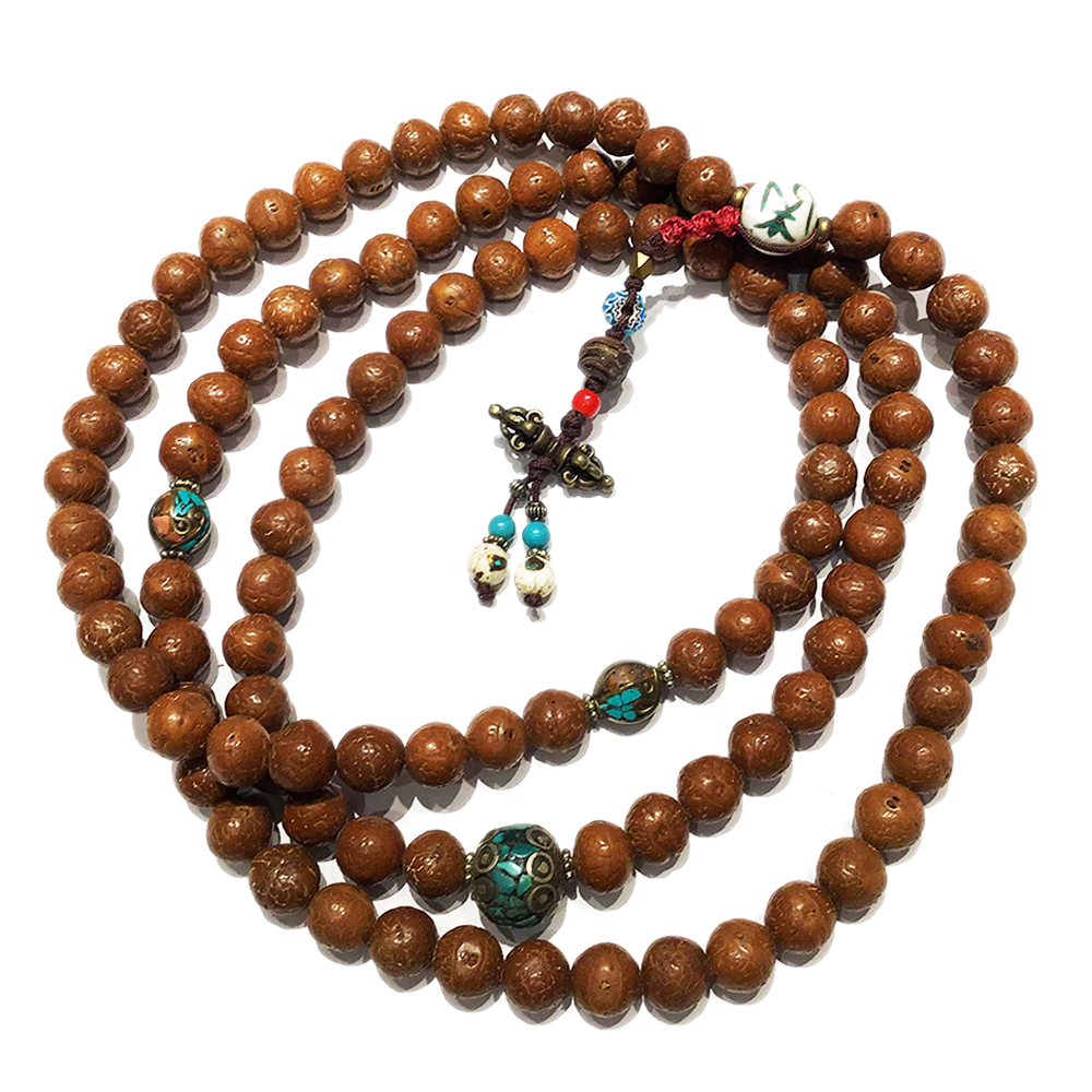 藏式銅珠&西藏鳳眼108念珠13mm【十方】123340