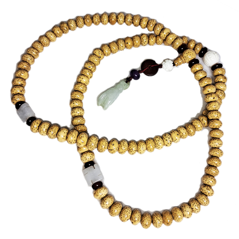 佛手{玉}&星月菩提108念珠8*6mm【十方】124957