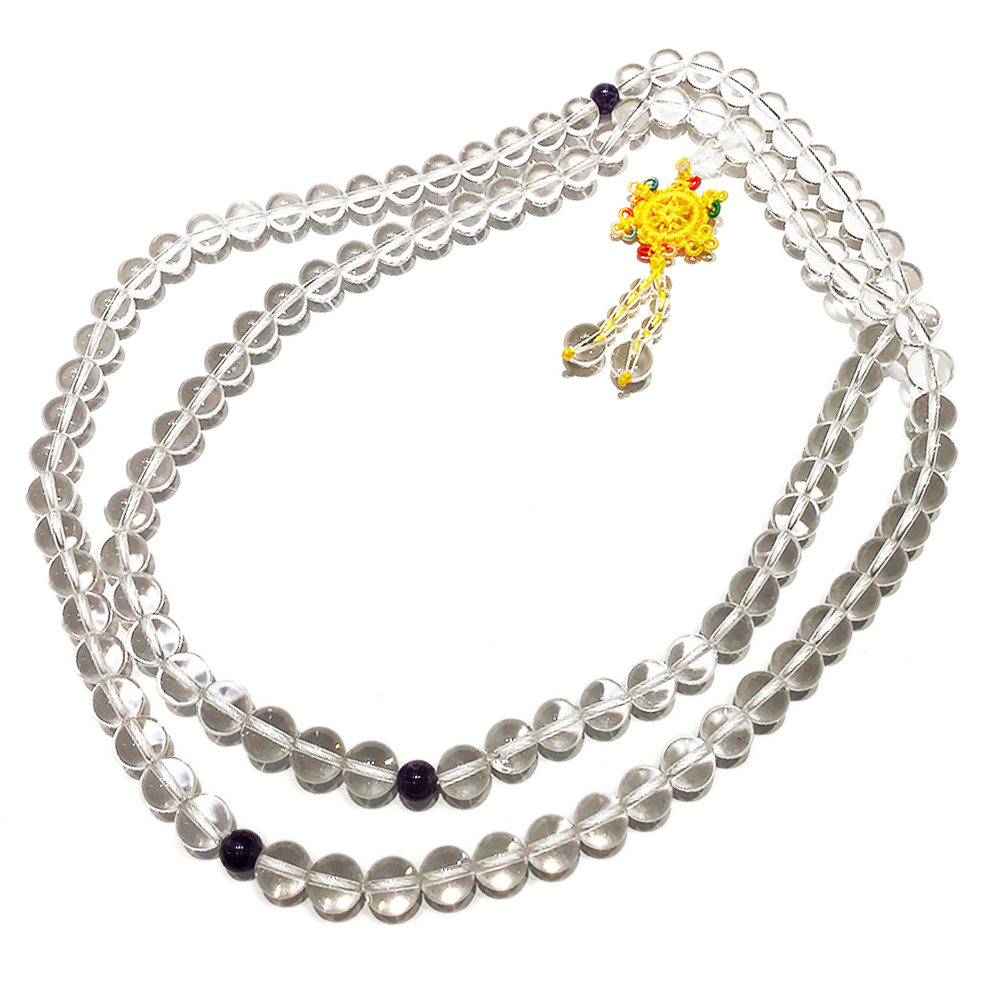 水晶108念珠10mm【十方】128562