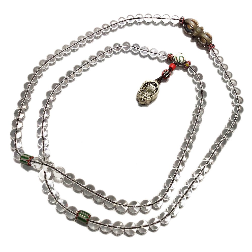 十相自在嘎屋&水晶108念珠10mm【十方】128462